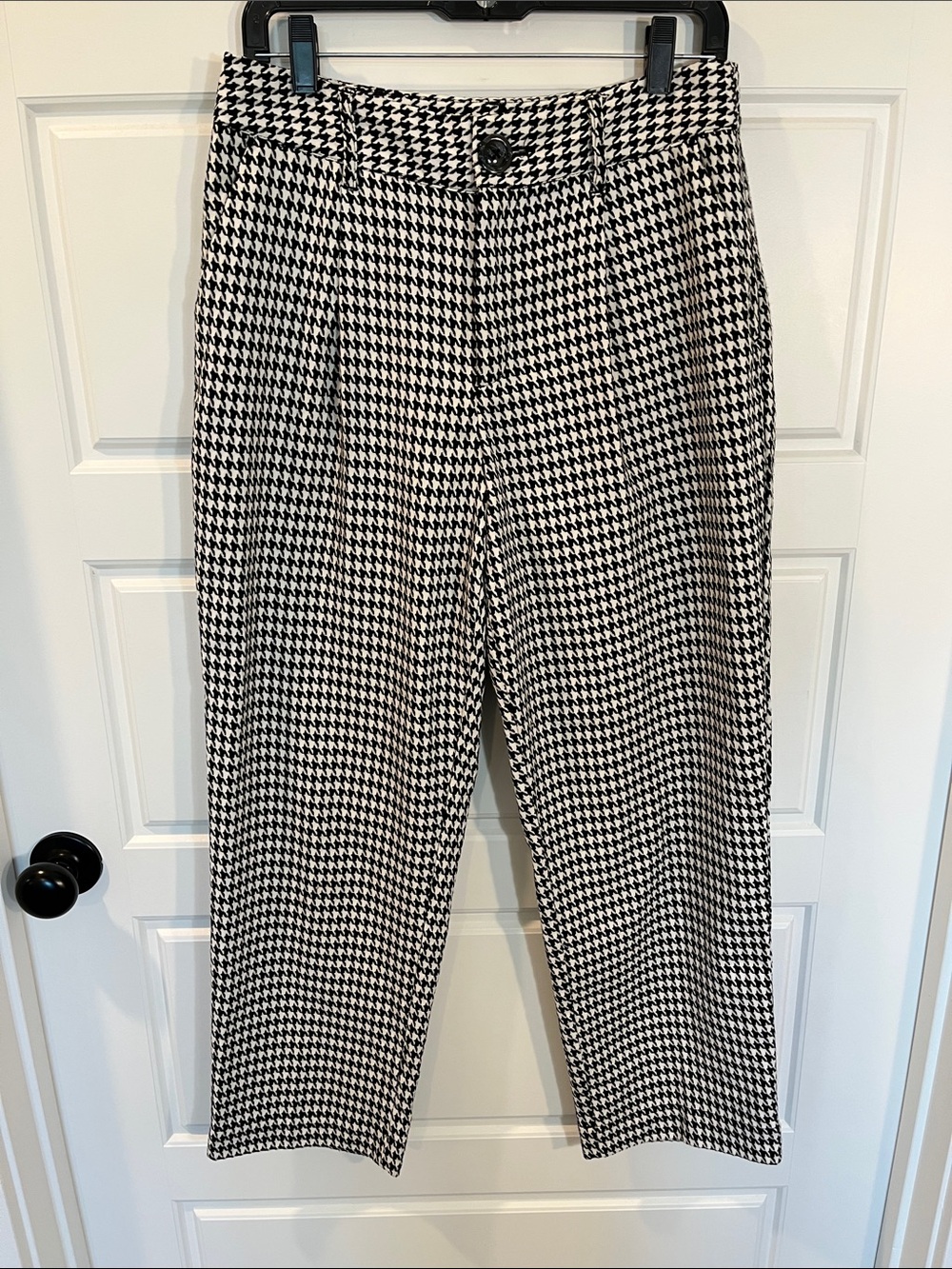 Who What Wear houndstooth pants size 10